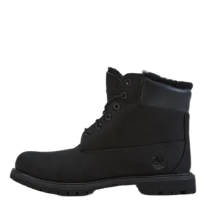 6in Premium Shearling Lined Wp Black