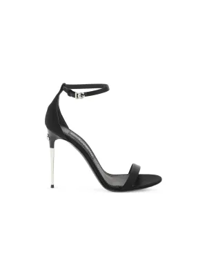 Ankle Strap Satin Sandals