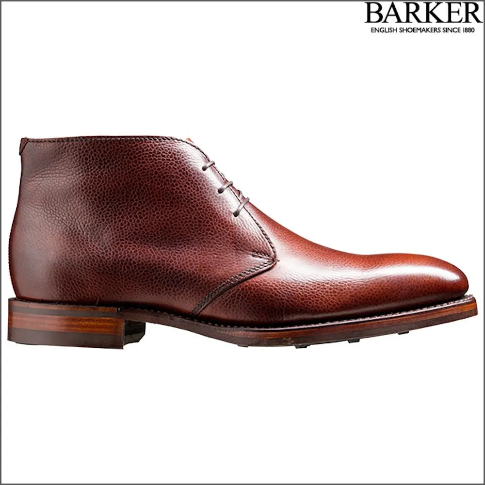 Barker Orkney Cherry Grain Chukka Boot@