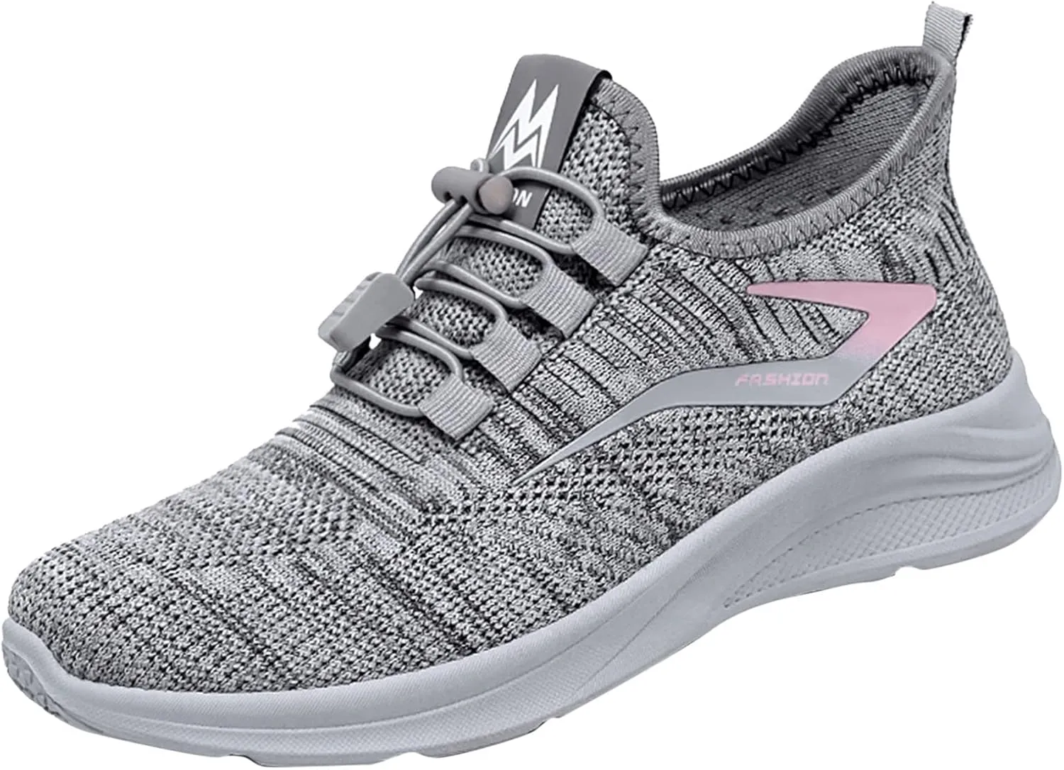 Cathalem Pink Solid Running Slip On Sneakers Slip Ins Shoes Mens Hands Free Orthopedic Walking Shoes for Men
