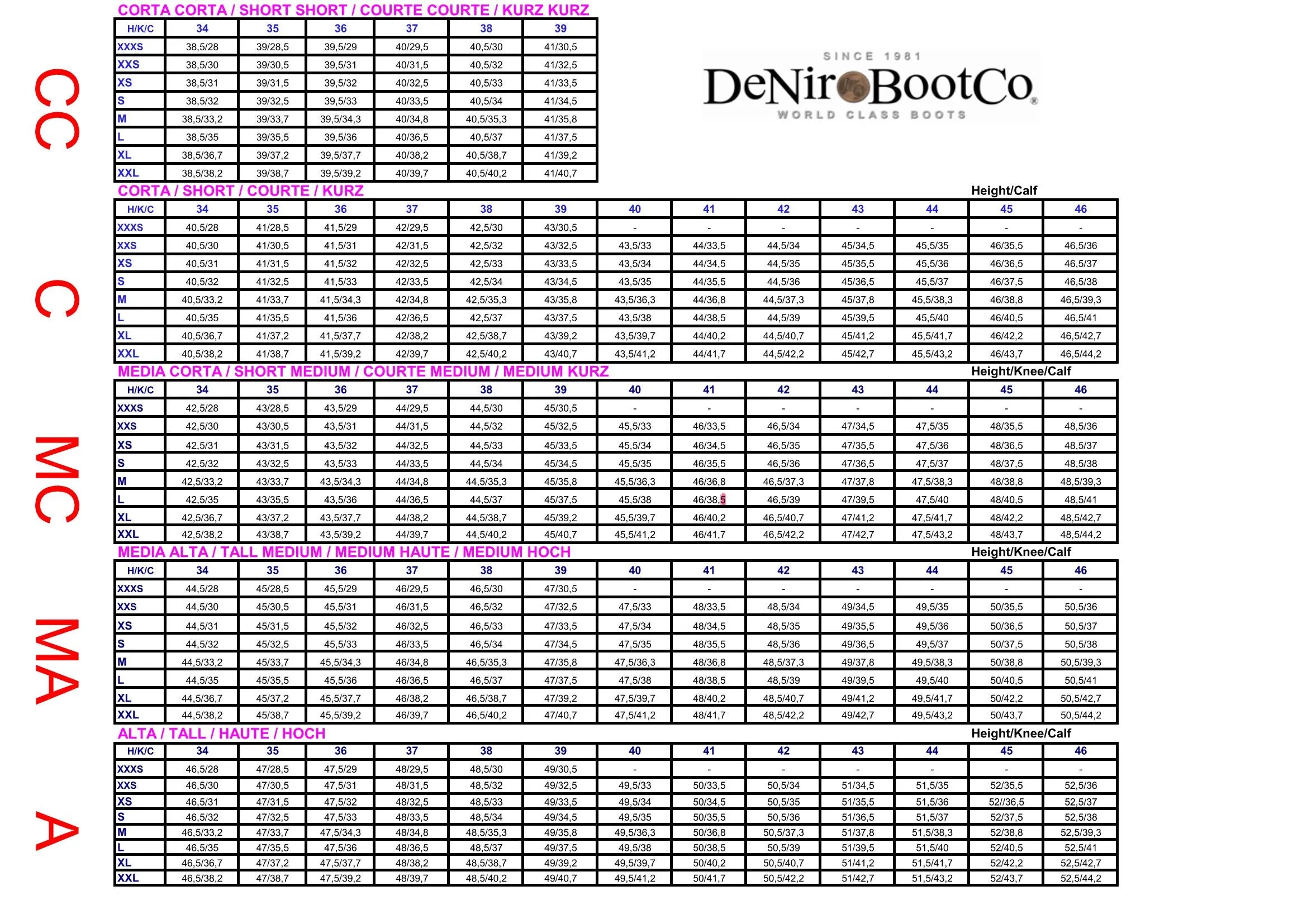 DeNiro S5603 Boots