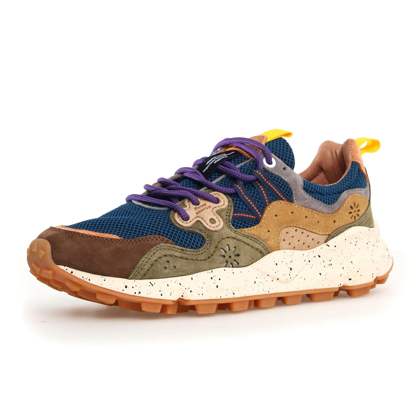 Flower Mountain Yamano 3 Sneaker (Men) - Dark Brown/Stone