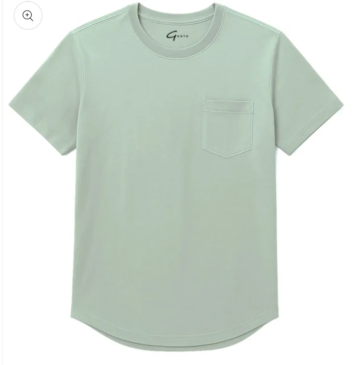 GENTS CREW BASIC POCKET TEE