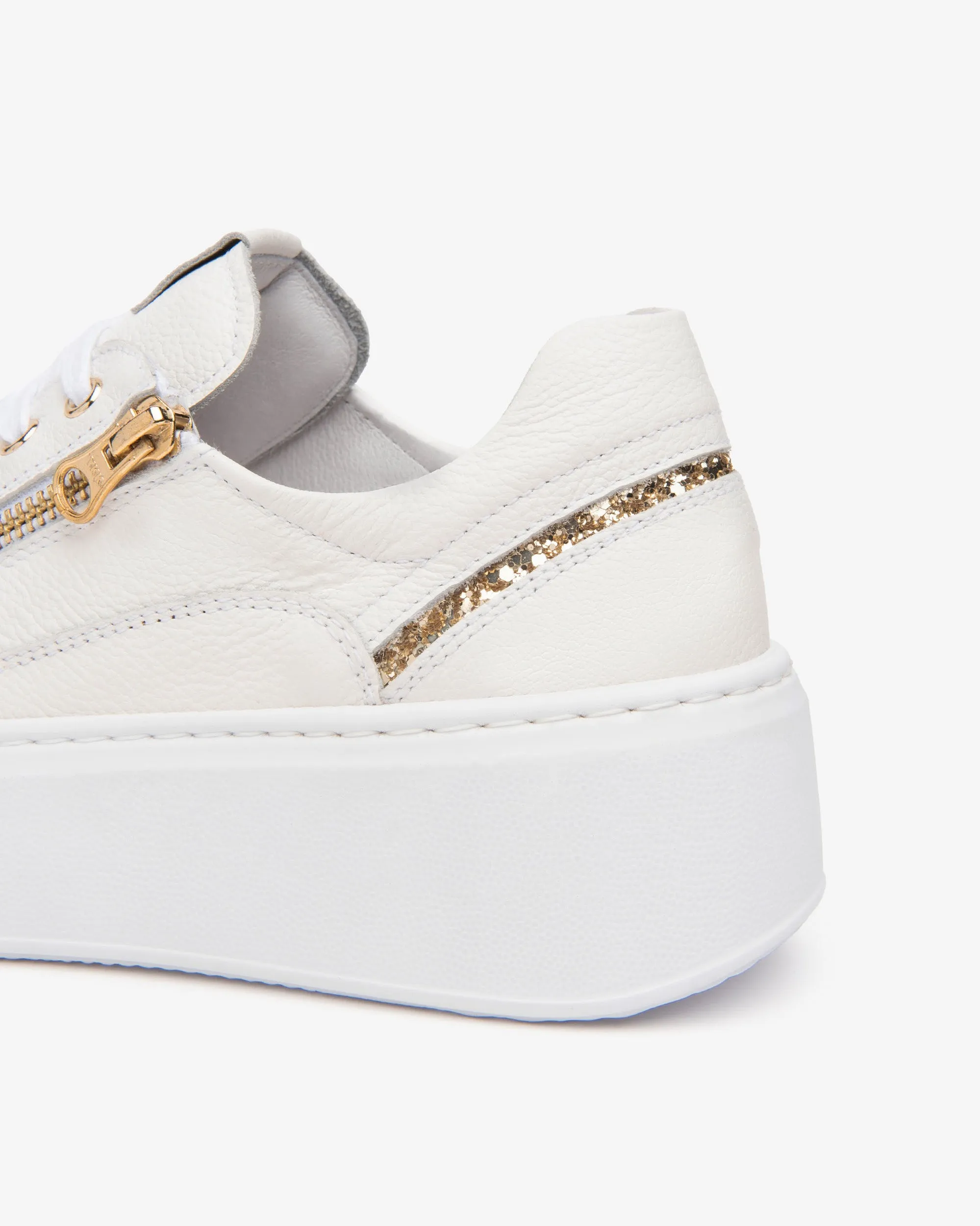 NeroGiardini White Platform E513081D70|Trainer