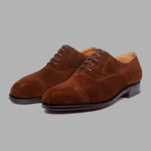 Punch Cap Oxford in Dark Snuff