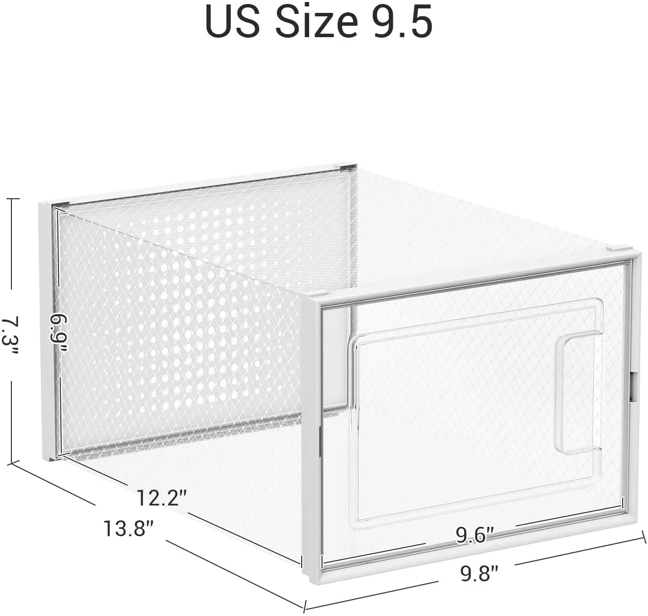 Shoe Boxes, Pack of 18 Stackable Shoe Storage Organizers, Foldable and Versatile for Sneakers