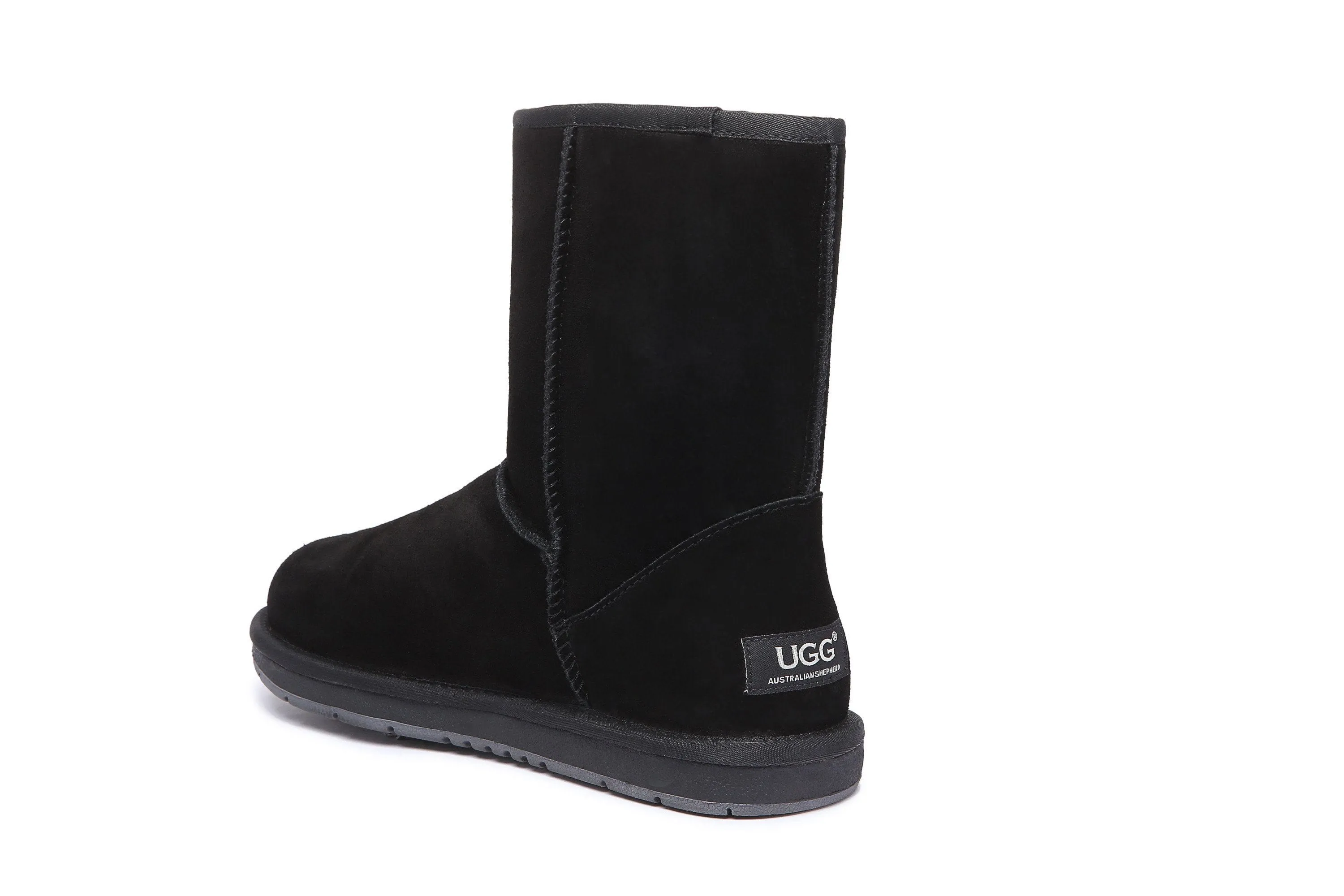 Short Classic Suede Boots