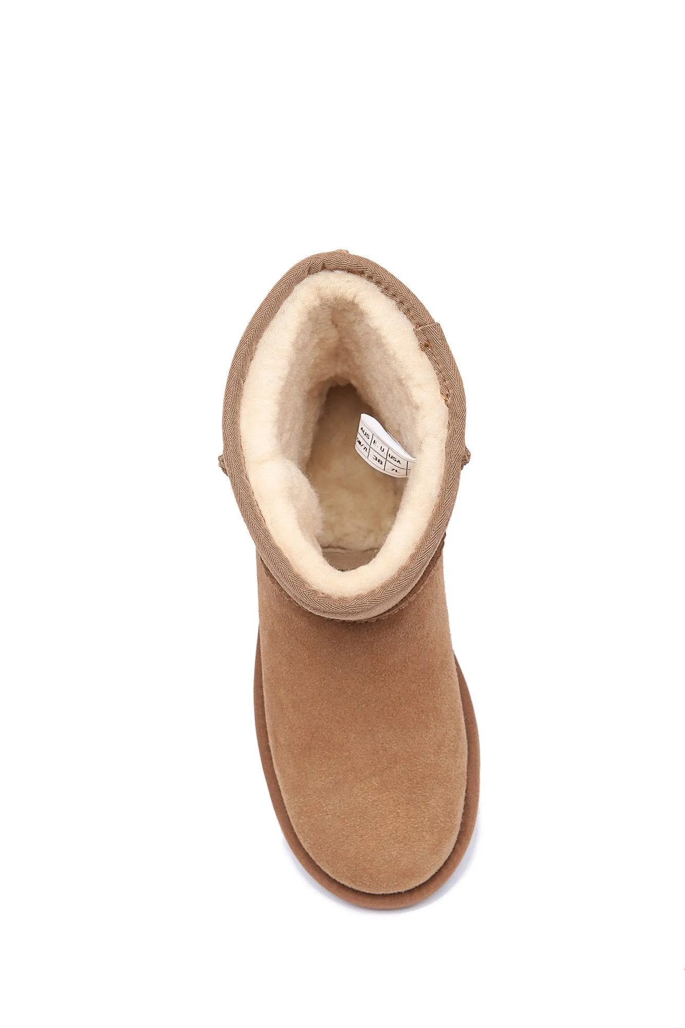 Short Classic Suede Boots