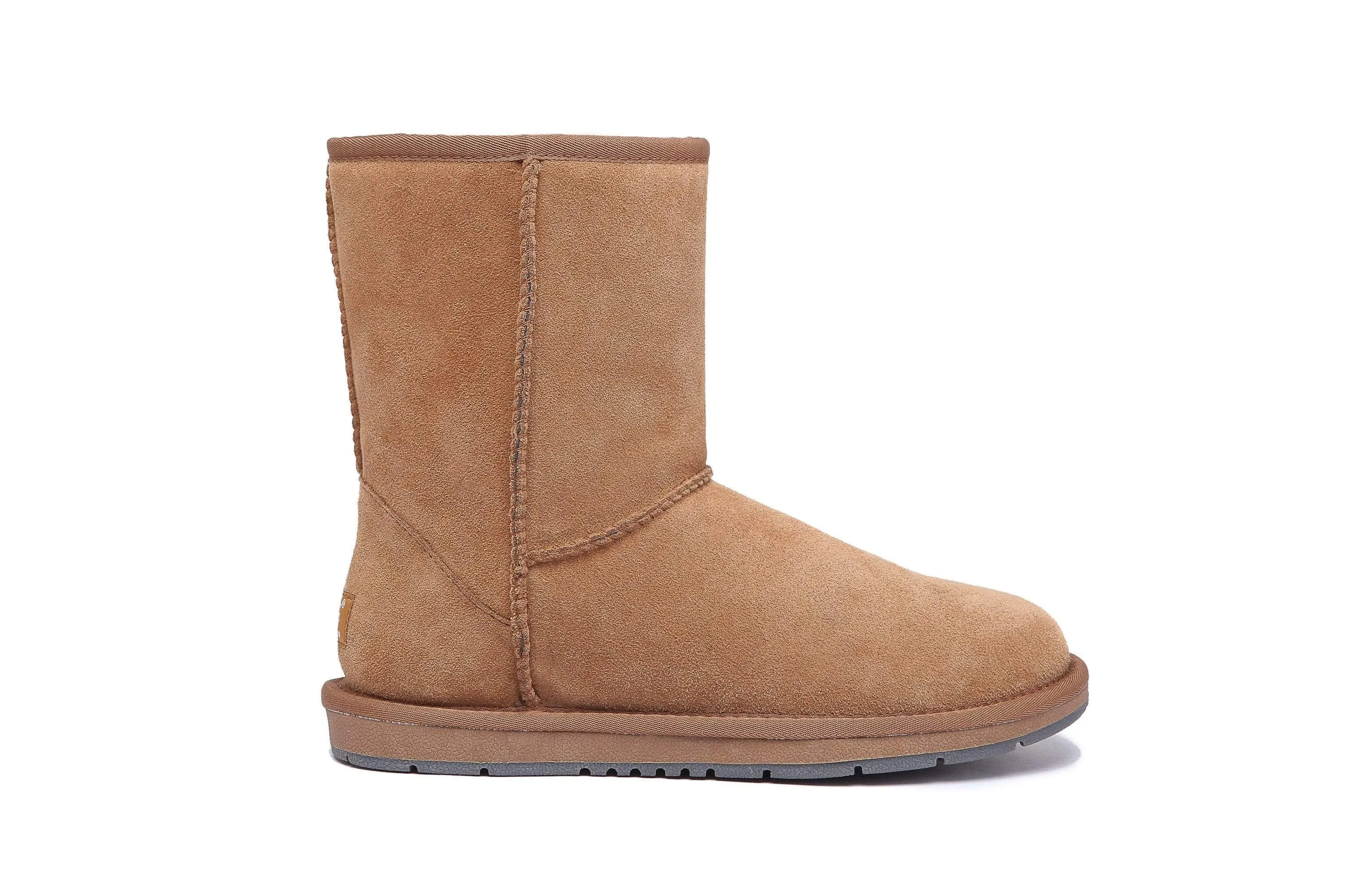 Short Classic Suede Boots