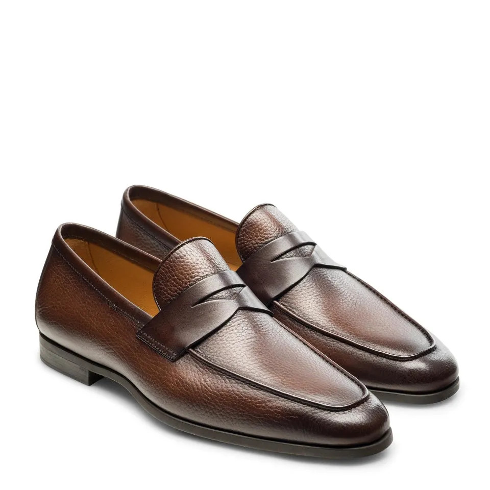 Tan Leather Mauson Penny Loafers - AW24