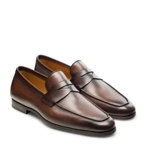 Tan Leather Mauson Penny Loafers - AW24