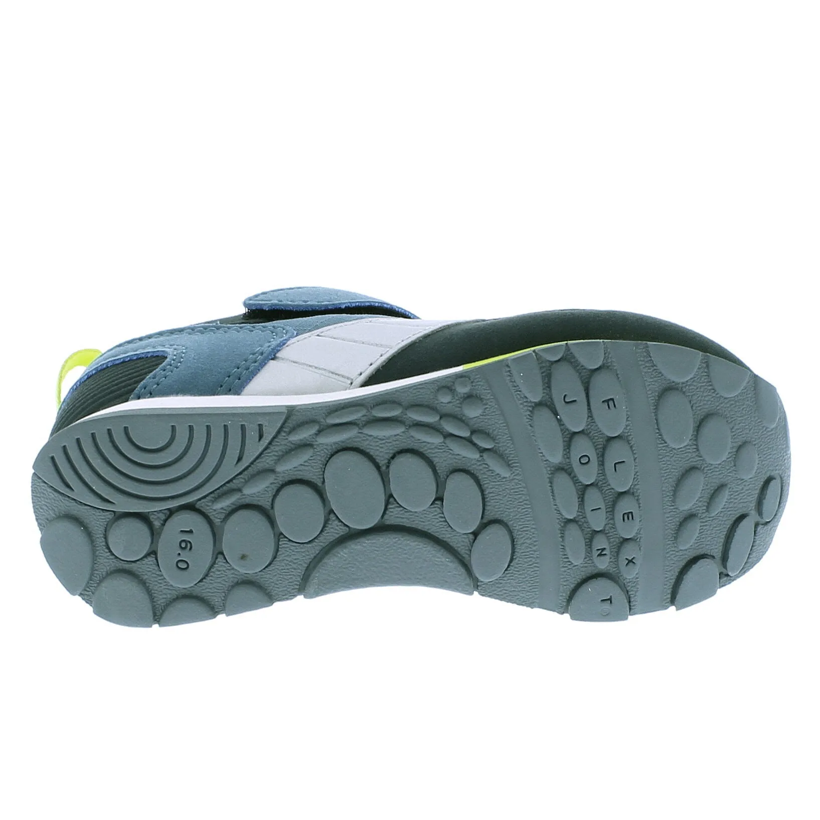 Tsukihoshi Racer | Sea/Lime Kids Sneakers
