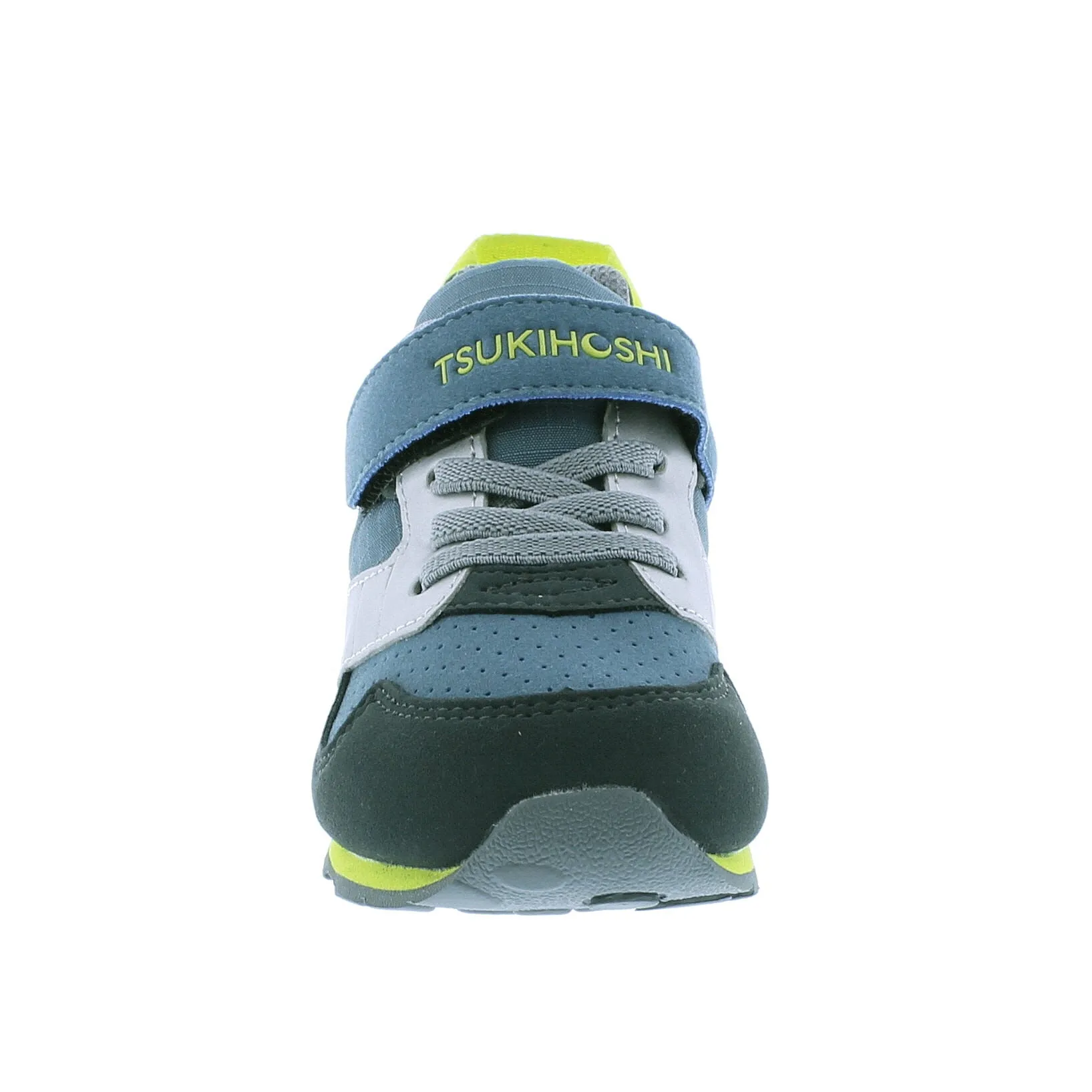 Tsukihoshi Racer | Sea/Lime Kids Sneakers