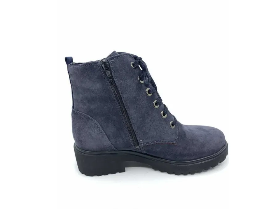 Waldlaufer Women's H-Luise Dark Blue Nubuck
